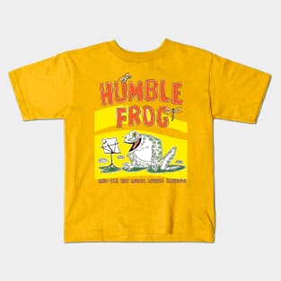 Humble Frog Book cover, Oliver Grimley Fine Art Kids T-Shirt